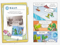 InvestiGators: Case Files: The New Laugh-Out-Loud Solve-Along Comic Book