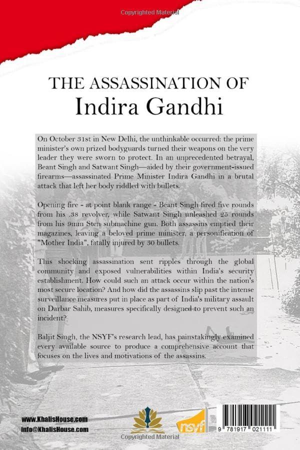 The Assassination of Indira Gandhi