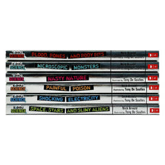 Horrible Science 6 Books Collection Set By Nick Arnold(Blood,