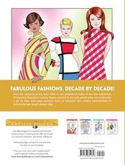Creative Haven A Century of Fashion Coloring Book