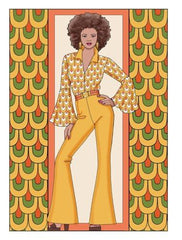 Creative Haven A Century of Fashion Coloring Book
