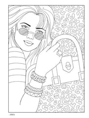 Creative Haven A Century of Fashion Coloring Book