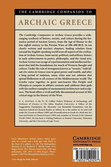 Cambridge Comp to Archaic Greece (Cambridge Companions to the Ancient World)