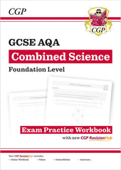 New GCSE Combined Science AQA Foundation Exam Practice Workbook with CGP