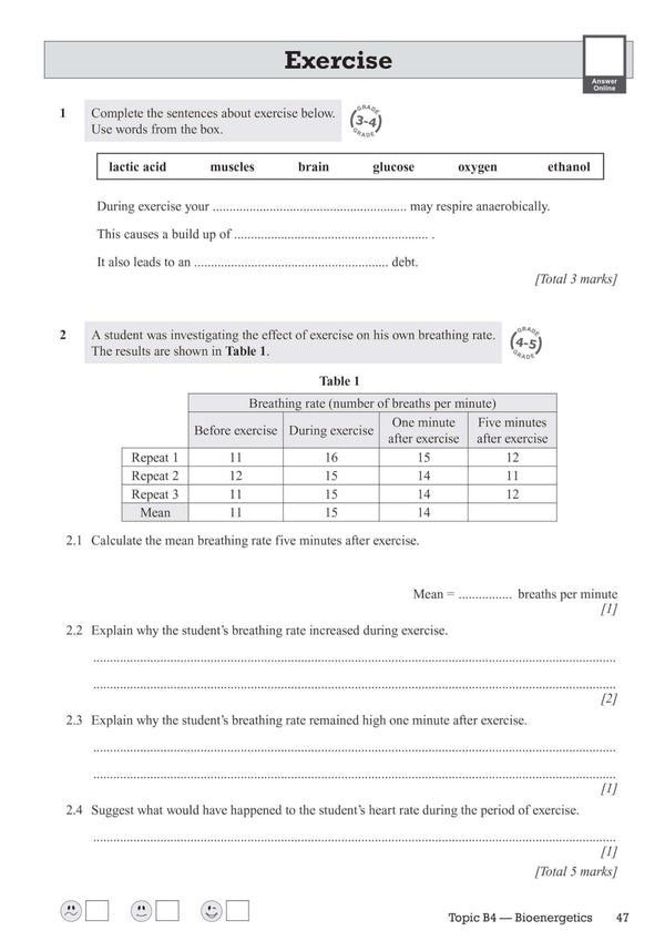 New GCSE Combined Science AQA Foundation Exam Practice Workbook with CGP