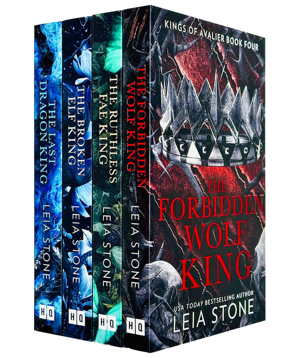 Kings of Avalier 4 Books Collection Set By Leia Stone(The Last Dragon King,
