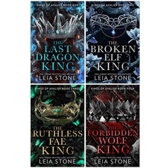 Kings of Avalier 4 Books Collection Set By Leia Stone(The Last Dragon King,