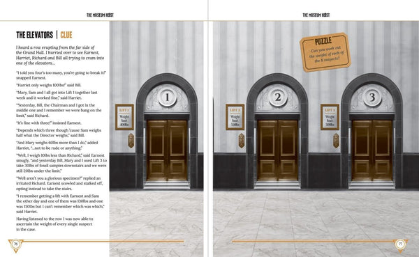 The Museum Heist: A Mystery Agency Puzzle Book