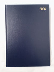 A4 2 Pages Per Day Classic 2026 Diary - x3  Journal Dates Organiser Office