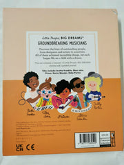 Little People BIg Dreams Ground Breaking Musicians Treasury & Guided Journal Set