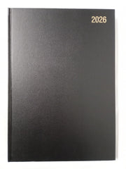 A4 2 Pages Per Day Classic 2026 Diary - x3  Journal Dates Organiser Office