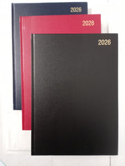 A4 2 Pages Per Day Classic 2026 Diary - x3  Journal Dates Organiser Office