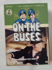 On the Buses: The Complete Series DVD (2008) Reg Varney cert PG 11 discs