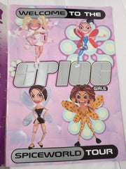 Spice Girls Spiceworld 1998 Tour Programme - Revised 4 Member Edition