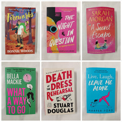 ðâ­ Collection of 6 NEW Women's Fiction Books, Thriller, Mystery, Romanceâ­ð