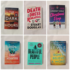 ðâ­ Collection of 6 NEW Women's Fiction Books, Thriller, Mystery, Romanceâ­ð
