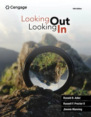 Looking Out, Looking In (Mindtap Course List) by Ronald Adler - used book at Perkology Books
