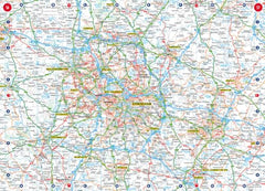 2026 Collins Handy Road Atlas Britain and Ireland: Clear and detailed map by Collins Maps - used book at Perkology Books