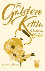 The Golden Kettle Produces Gold [Hardcover] Ekwelle, Goldberg by Goldberg Ekwelle - used book at Perkology Books