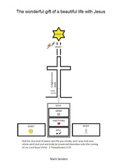 The wonderful gift of a beautiful life with Jesus [Paperback] Sanders, Mark by Mark Sanders - used book at Perkology Books