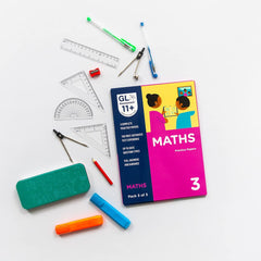 GL Assessment 11 Plus Practice Papers 2025 Maths Pack 3 | Multiple Choice 11+ by GL Assessment - used book at Perkology Books