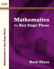 KS3 Maths Textbook 3: for Years 7, 8 and 9 (CGP KS3 Textbooks) by CGP Books - used book at Perkology Books