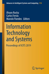 Information Technology and Systems: Proceedings of ICITS 2019: 918 by Álvaro Rocha - used book at Perkology Books