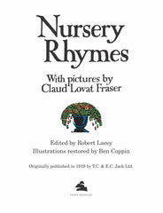 Nursery Rhymes With Pictures by Claud Lovat Fraser by Robert Lacey - used book at Perkology Books