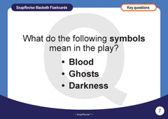 SnapRevise Macbeth Flashcards