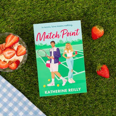 Match Point: a forced proximity, enemies-to-lovers tennis romance by Katherine Reilly - used book at Perkology Books