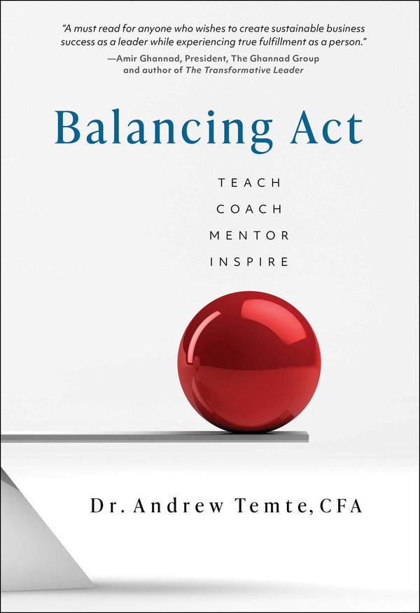Balancing Act: Teach Coach Mentor Inspire (Kaplan Test Prep) [Hardcover] Temte,  by Andrew Temte - used book at Perkology Books