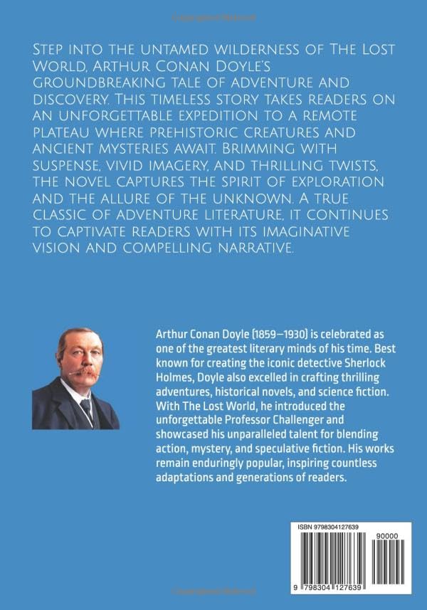 The Lost World (Large Print Edition): Exploring the Unknown by Arthur Conan Doyle - used book at Perkology Books