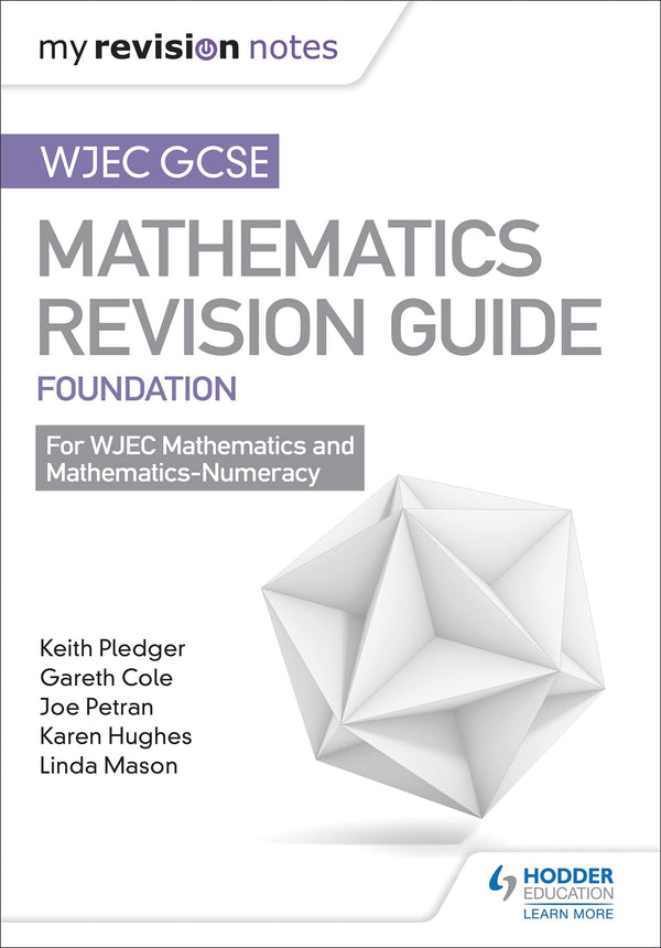 WJEC GCSE Maths Foundation: Mastering Mathematics Revision Guide by Keith Pledger - used book at Perkology Books