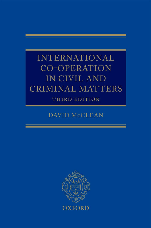 International Co-operation in Civil and Criminal Matters by David McClean - used book at Perkology Books