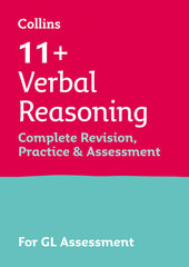 11+ Verbal Reasoning Complete Revision, Practice & Assessment for GL by Collins 11+ - used book at Perkology Books