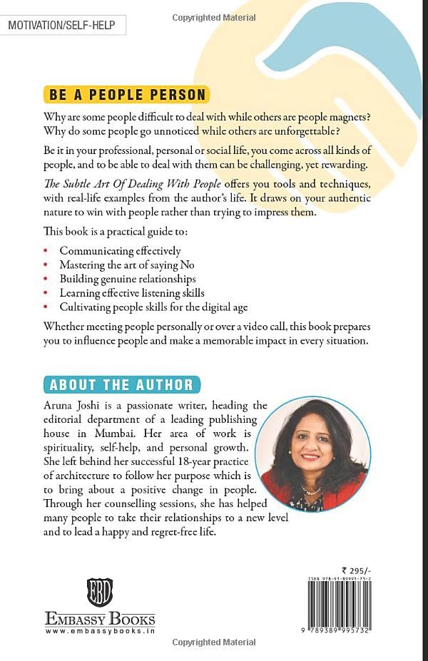 The Subtle Art Of Dealing With People by Aruna Joshi - used book at Perkology Books