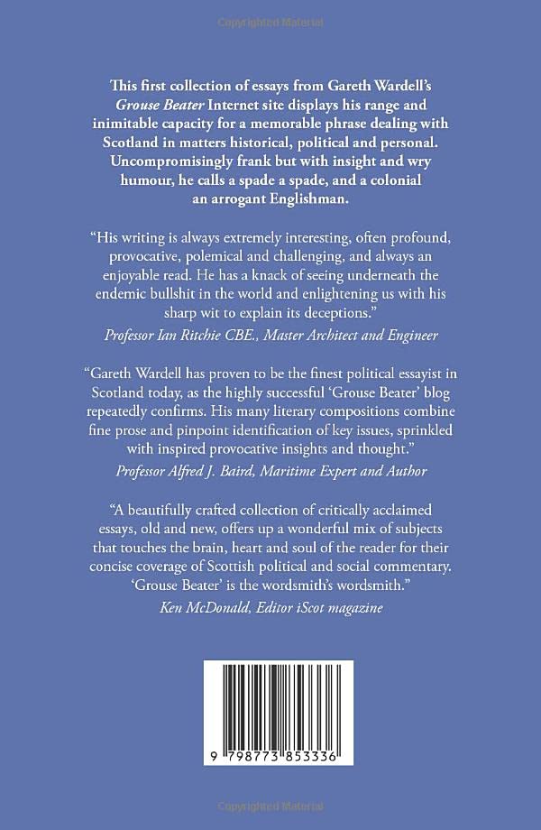 Essays: Grouse Beater by Gareth Wardell - used book at Perkology Books