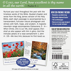 365 Bible Verses-A-Year Page-A-Day Calendar 2021 Workman Calendars by Workman Calendars - used book at Perkology Books