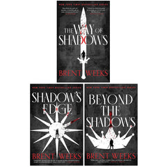 Night Angel Series 3 Books Collection Set By Brent Weeks (The Way Of Shadows, Shadow's Edge & Beyond The Shadows)