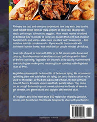 The Tower Air Fryer Cookbook: 550 Easy Recipes by Eve Quilty - used book at Perkology Books