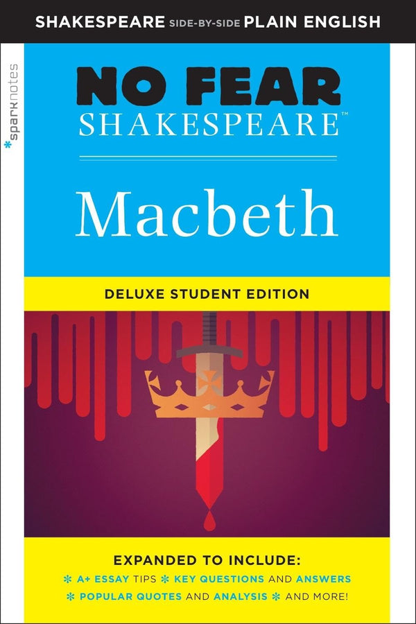 Macbeth: No Fear Shakespeare Deluxe Student Edition: Volume 28 by No Fear Shakespeare - used book at Perkology Books