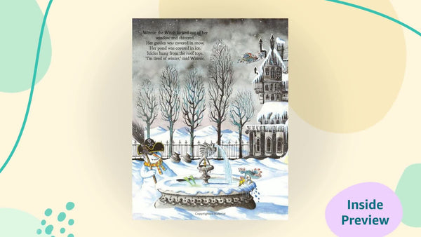 Winnie and Wilbur in Winter (Paperback & CD) [Paperback] Thomas, Valerie and Pau by Valerie Thomas - used book at Perkology Books