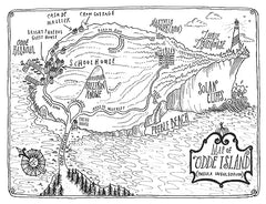 Montgomery Bonbon: Death at the Lighthouse by Alasdair Beckett-King - used book at Perkology Books