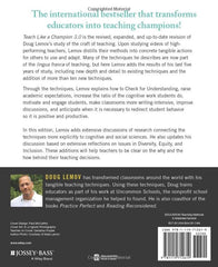 Teach Like a Champion 3.0 63 Techniques that Put Students on the Path to College by Doug Lemov - used book at Perkology Books