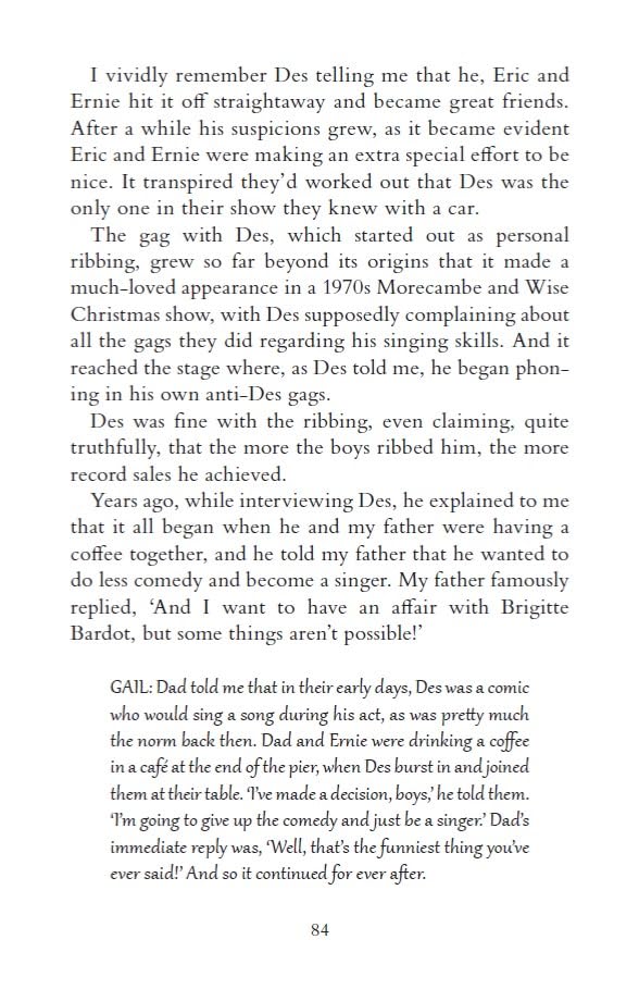 Forever in the Sunshine: The Story of Morecambe and Wise by Gary Morecambe - used book at Perkology Books