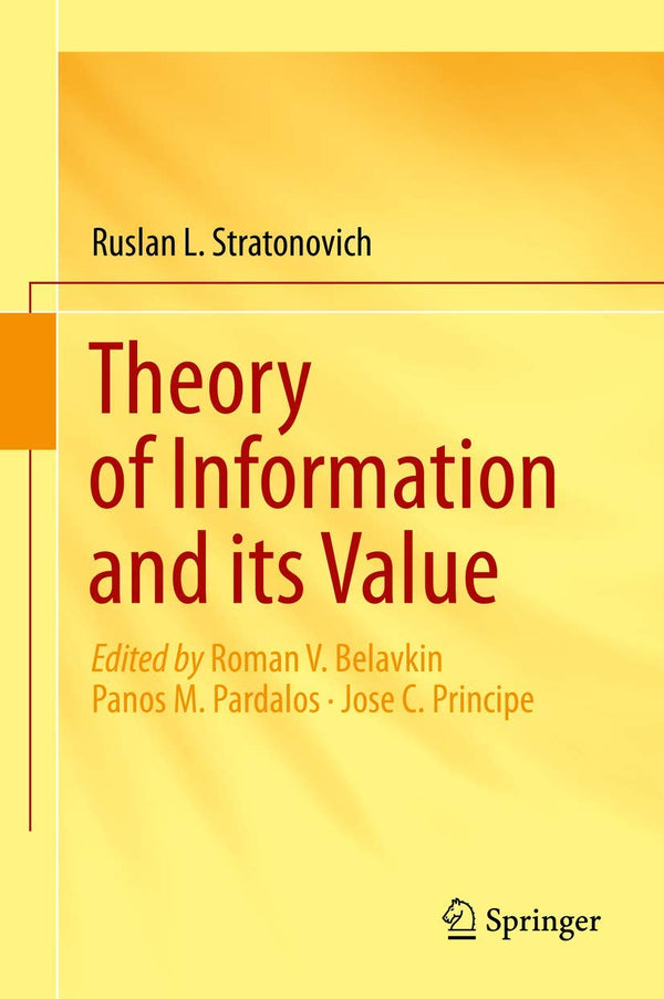 Theory of Information and its Value [Hardcover] Stratonovich, Ruslan L.; Belavki by Ruslan L. Stratonovich - used book at Perkology Books