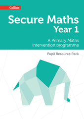 Secure Year 1 Maths Pupil Resource Pack by Emma Low - used book at Perkology Books