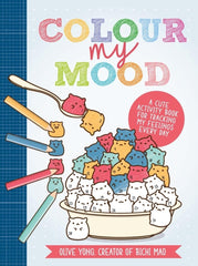 Colour My Mood: A cute activity book for tracking my feelings by Olive Yong (creator of Bichi Mao) - used book at Perkology Books