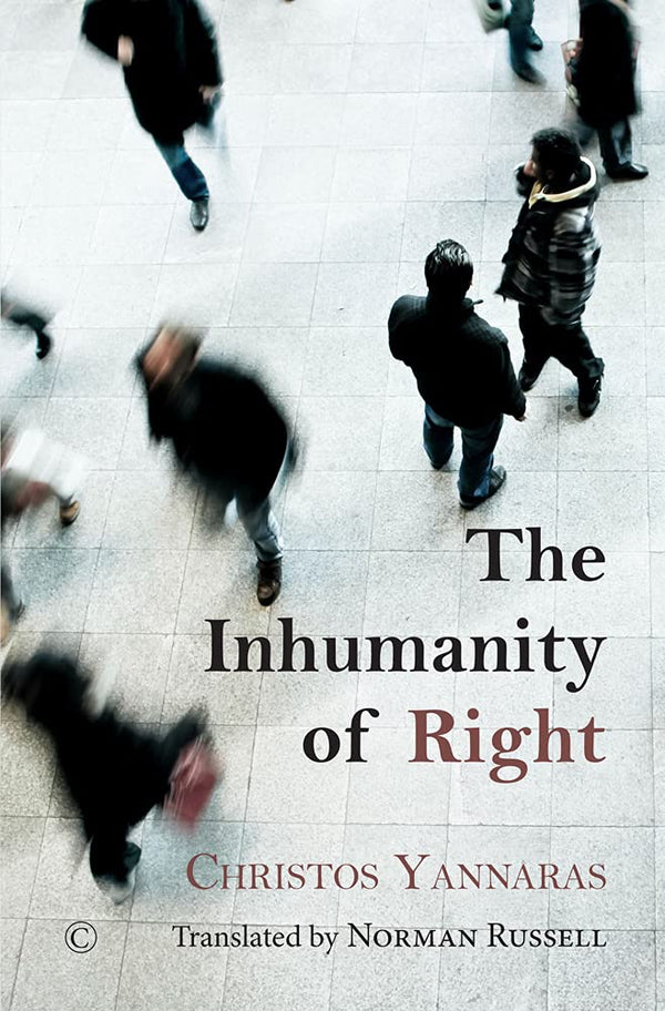 The Inhumanity of Right [Hardcover] Yannaras, Christos by Christos Yannaras - used book at Perkology Books