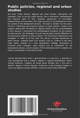 Public policies, regional and urban studies: approaches and strategies by Claudio Machado Maia - used book at Perkology Books